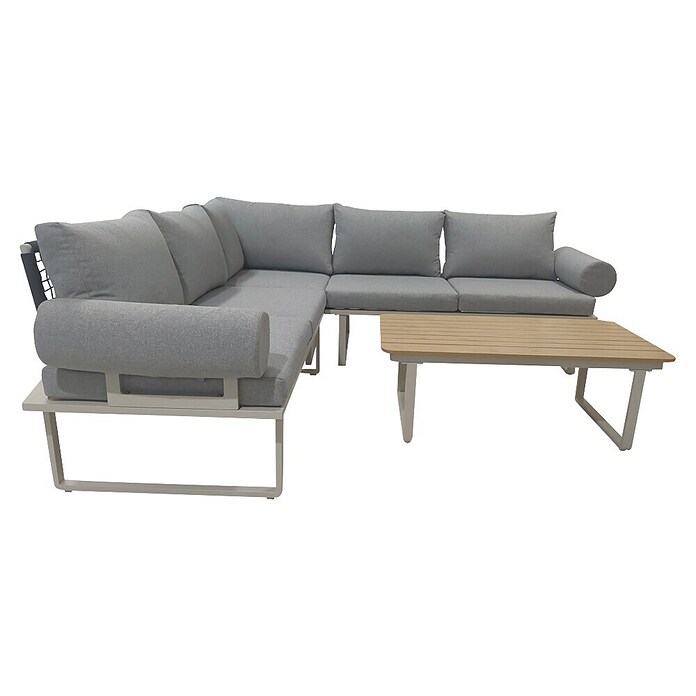 Sunfun Set lounge namještaja Brina  (4 -dij., Siva, bež) | BAUHAUS