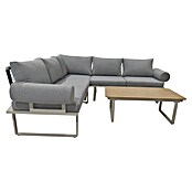 Sunfun Set lounge namještaja Brina  (4 -dij., Siva, bež) | BAUHAUS