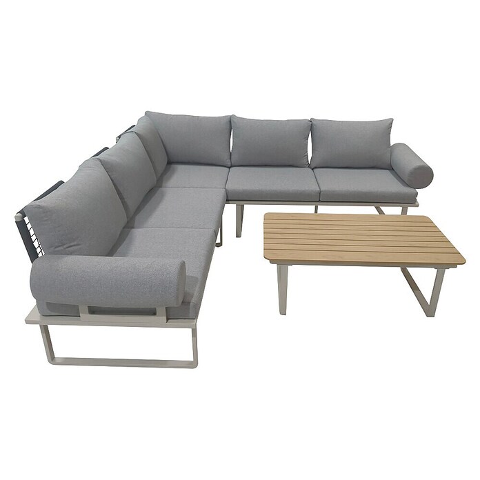 Sunfun Set lounge namještaja Brina  (4 -dij., Siva, bež) | BAUHAUS