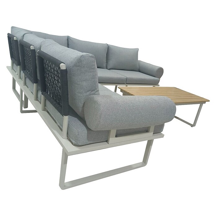 Sunfun Set lounge namještaja Brina  (4 -dij., Siva, bež) | BAUHAUS
