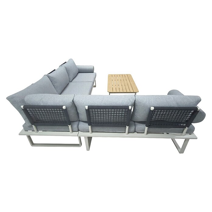 Sunfun Set lounge namještaja Brina  (4 -dij., Siva, bež) | BAUHAUS