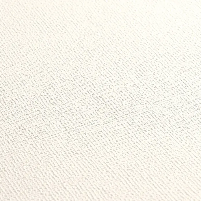 A.S. Création Metropolitan Stories Vibes & Styles Vliestapete Uni - Weiß-Grau, Uni, 10,05 x 0,53 m - Hellcremefarbene, strukturierte Oberfläche mit feinem, unregelmäßigem Muster.
