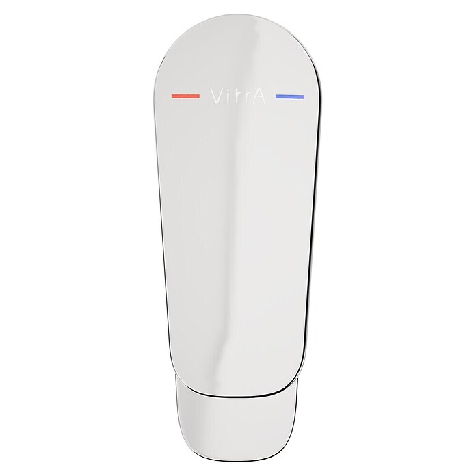 VitrA Flow Soft Waschtischarmatur (Niederdruck, Chrom, Glänzend, Höhe: 15 cm, Ohne Ablaufgarnitur) | BAUHAUS