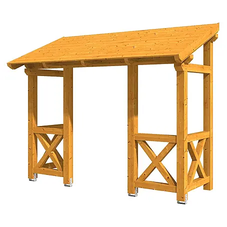 SKAN HOLZ  Pultvordach Paderborn 5