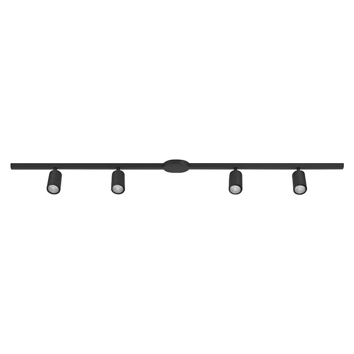 Eglo Easy Track LED-Spot (Schwarz, 4 Stk., L x B x H: 1 020 x 55 x 140 mm) | BAUHAUS
