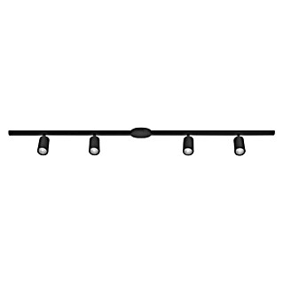 Eglo Easy Track LED-Spot (Schwarz, 4 Stk., L x B x H: 1 020 x 55 x 140 mm)