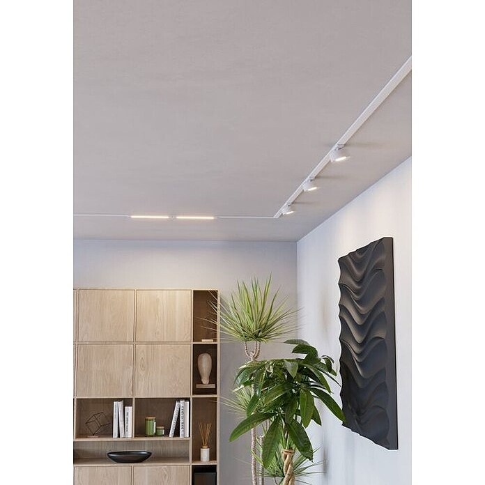 Eglo Track Plus LED-Leuchte Flat Light (2 700 K, Weiß) | BAUHAUS