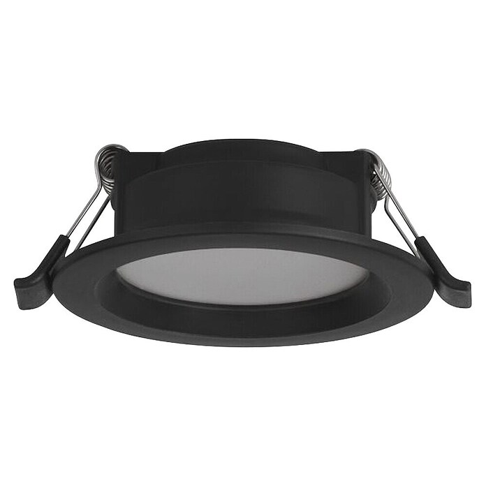 Eglo LED vgradni žaromet Idun-E  (4 W, Premer: 86 mm, Črna, Nevtralno bela) | Vgradni žarometi | Reflektorji in žarometi | Svetila | Elektro in svetila | Izdelki | BAUHAUS