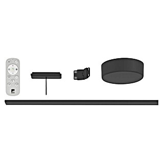 Eglo Track Plus Starter-Set (Schwarz, L x B x H: 950 x 30 x 6 mm)