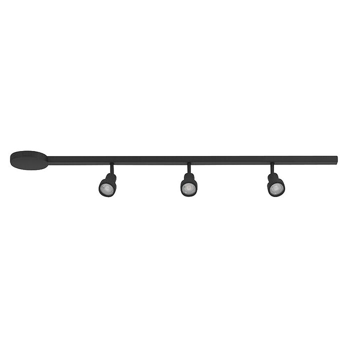Eglo Easy Track LED-Spot (Schwarz, 3 Stk., L x B x H: 1 020 x 55 x 140 mm) | BAUHAUS