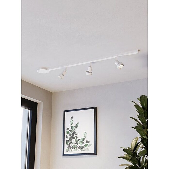 Eglo Easy Track LED-Spot (Weiß, 3 Stk., L x B x H: 1 020 x 55 x 140 mm) | BAUHAUS