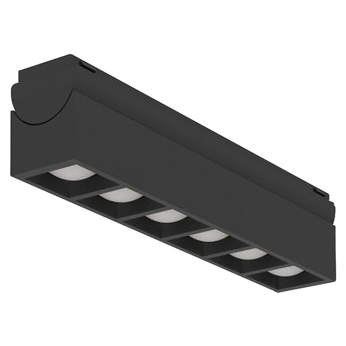 Eglo Track Plus LED-Modul 6 Lens Spot (Schwarz, 2 700 K) | BAUHAUS