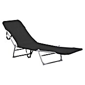 Gartenliege Westside (Stahl, Schwarz, Klappbar) | BAUHAUS