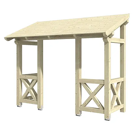 SKAN HOLZ  Pultvordach Paderborn 5