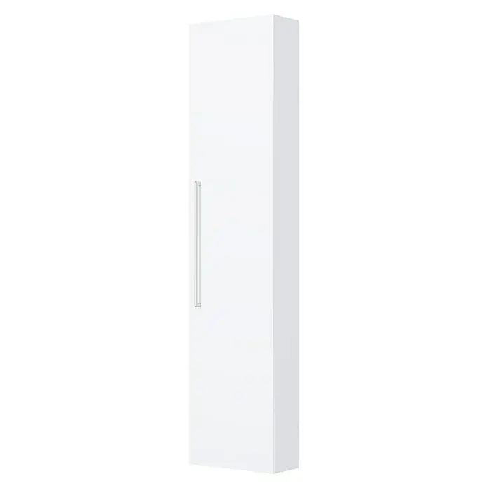 Camargue Espacio Hochschrank40 x 17 x 170 cm, Farbe Griff: Chrom, Mira
