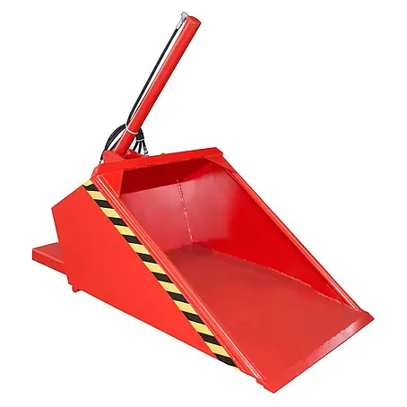 Bauer  Seitenkippschaufel Schaufel DGS 500, lackiert, Feuerrot