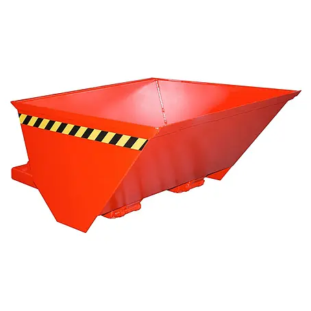 Bauer  Seitenkippschaufel Schaufel HVR 50, lackiert, Feuerrot