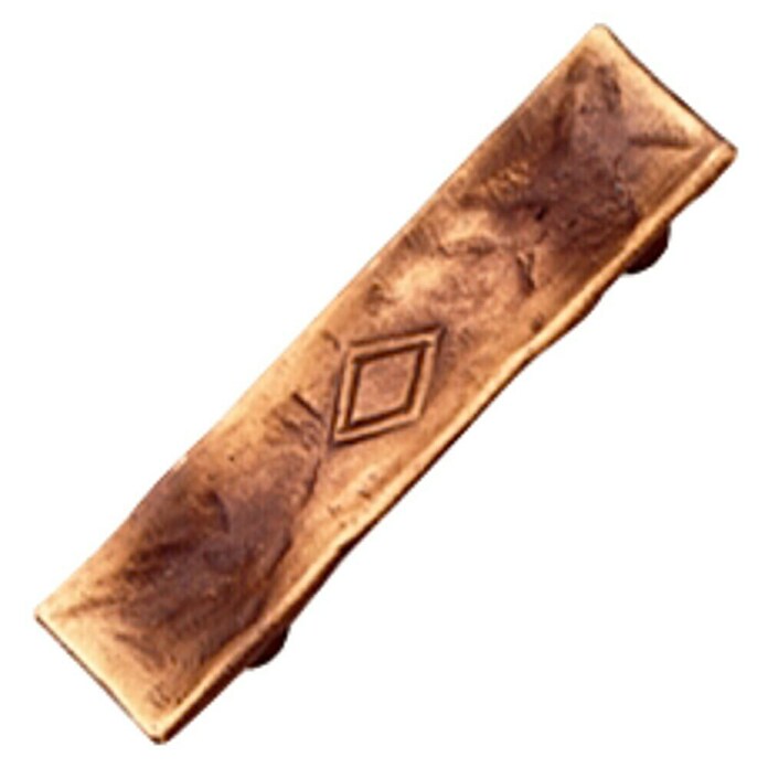 Nesu Tirador para muebles 2304C (Distancia entre orificios: 64 mm, L x An x Al: 9,4 x 2,5 x 2,1 cm, Acero, Antiguo)
