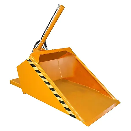 Bauer  Seitenkippschaufel Schaufel DGS 500, lackiert, Gelborange