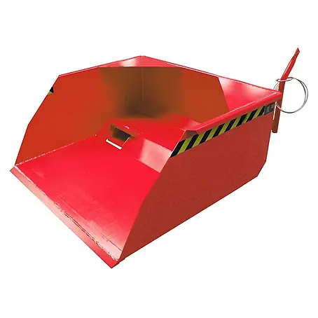Bauer  Seitenkippschaufel Schaufel BSM 75, lackiert, Feuerrot