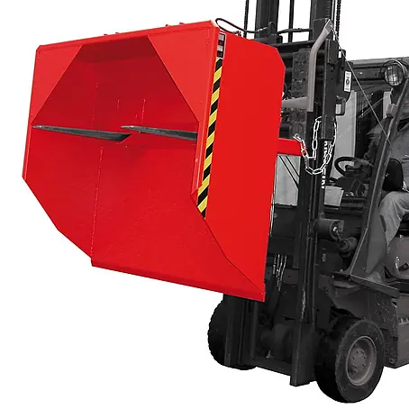 Bauer  Seitenkippschaufel Schaufel BSM 100, lackiert, Feuerrot
