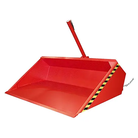 Bauer  Seitenkippschaufel Schaufel DGS 1200, lackiert, Feuerrot