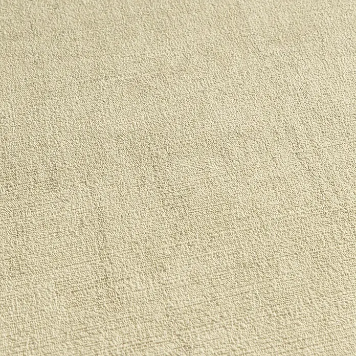 A.S. Création Cuba 2 Vliestapete Struktur - Grün-Beige, Uni, 10,05 x 0,53 m - Hellbeiger, strukturierter Stoff oder Wandbelag mit körniger, unebener Oberfläche.