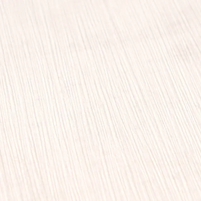 A.S. Création Nordic Feeling Vliestapete Uni - Creme-Weiß, Uni, 10,05 x 0,53 m - Helle, cremeweiße Oberfläche mit feiner Linienstruktur.