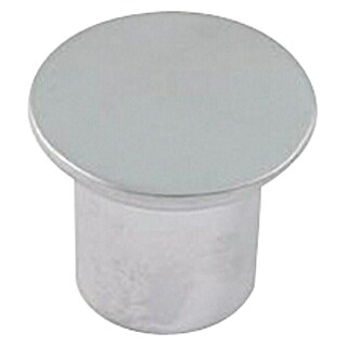 Nesu Pomo para muebles 30717 (Ø x Al: 25 x 25 mm, Acero, Cromo)