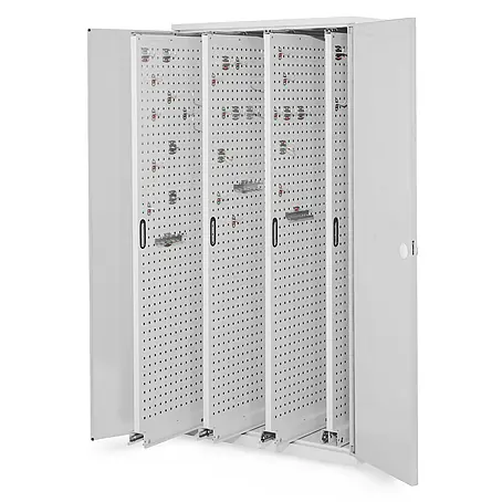 Kappes ®RasterPlan Vertikalschränke 1950x1000x600mm Modell 83 Doppelwandtüren lichtgrau
