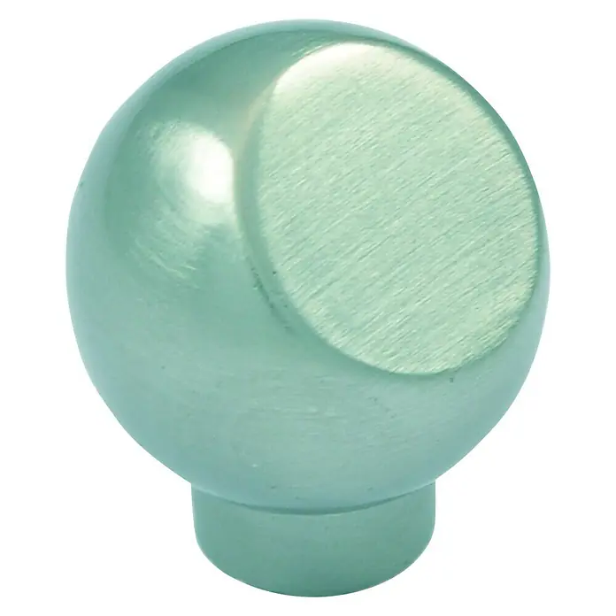 Nesu Pomo para muebles 32216 - Ø x Al: 25 x 25 mm, Acero, Níquel - Este elegante pomo para muebles con acabado plateado es un detalle refinado para cada pieza. Agrega un toque moderno a cajones y armarios.