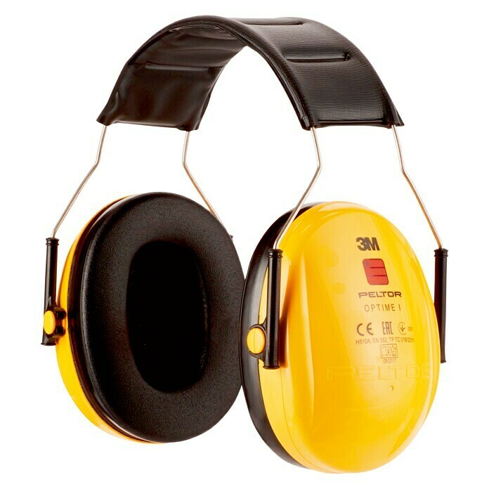 3M Peltor Auriculares de protección Optime (Amarillo)