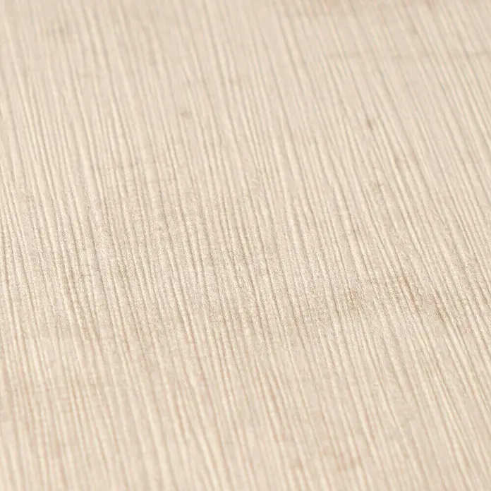 A.S. Création Nordic Feeling Vliestapete Uni - Beige-Rosa, Uni, 10,05 x 0,53 m - Strukturierte hellbeige Oberfläche mit feiner diagonaler Holzmaserung.