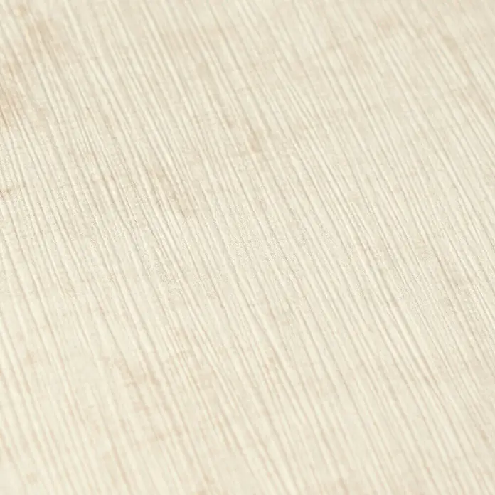 A.S. Création Nordic Feeling Vliestapete Uni I - Beige-Weiß, Uni, 10,05 x 0,53 m - Helle beige Oberfläche mit subtiler, feiner Linearstruktur.