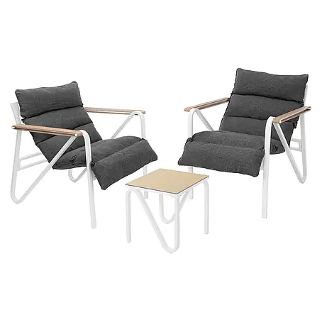 ML-Design  Gartenstuhl-Set mit Tisch
