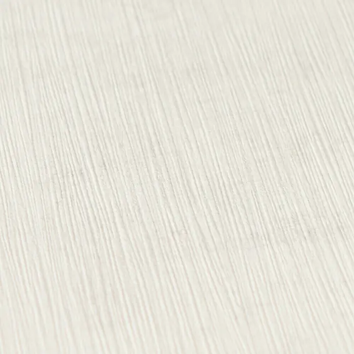 A.S. Création Nordic Feeling Vliestapete Uni - Creme-Grau, Uni, 10,05 x 0,53 m - Helle beigefarbene Oberfläche mit feiner, unregelmäßiger Linienstruktur.