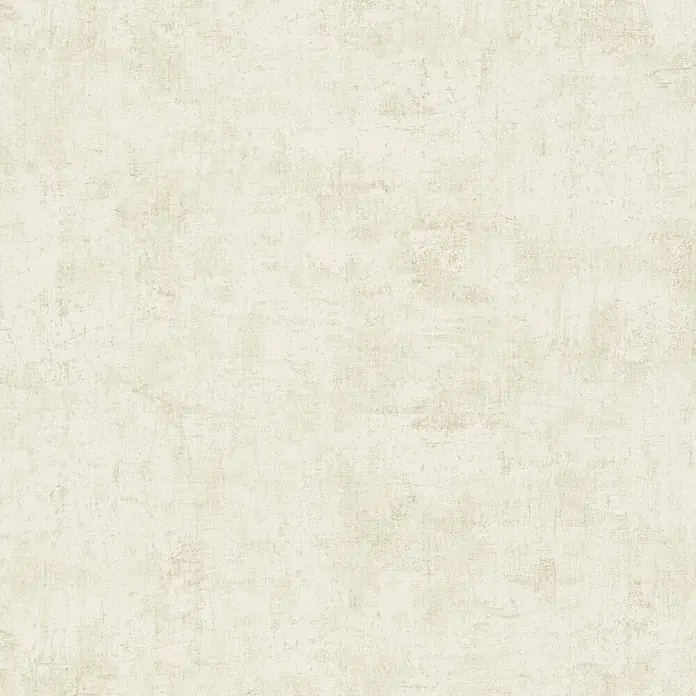 A.S. Création Nordic Feeling Vliestapete Uni I - Beige-Weiß, Uni, 10,05 x 0,53 m - Hellbeige, texturierte Oberfläche mit dezenten Gebrauchsspuren, die an abgenutztes Leinen oder gealterten Putz erinnert.
