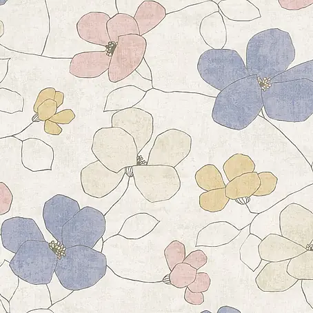 A.S. Création Nordic Feeling Vliestapete Floral