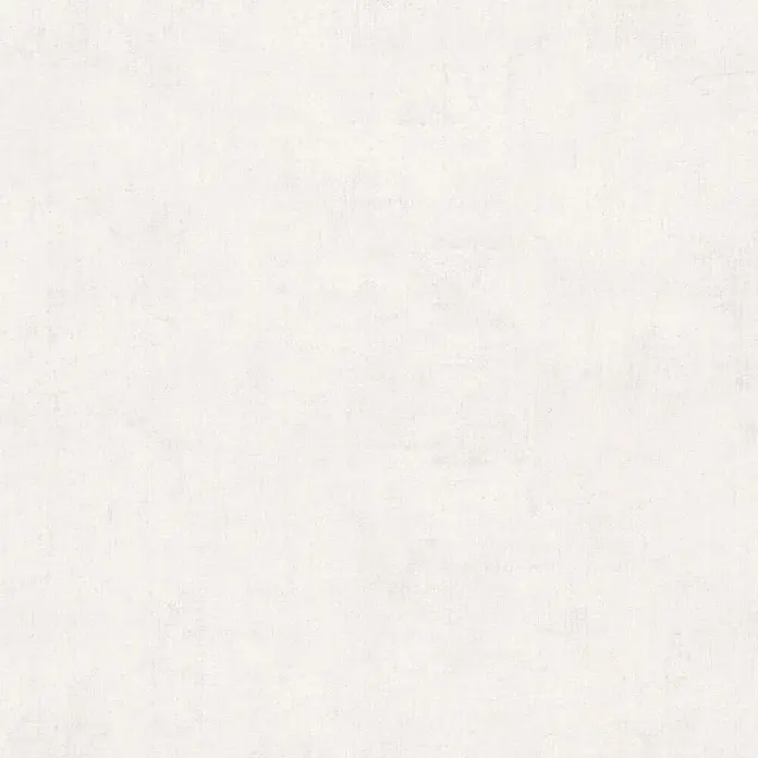 A.S. Création Nordic Feeling Vliestapete Uni - Creme-Weiß, Uni, 10,05 x 0,53 m - Helle beige strukturierte Oberfläche mit dezentem Webmuster und leichtem Used-Effekt.