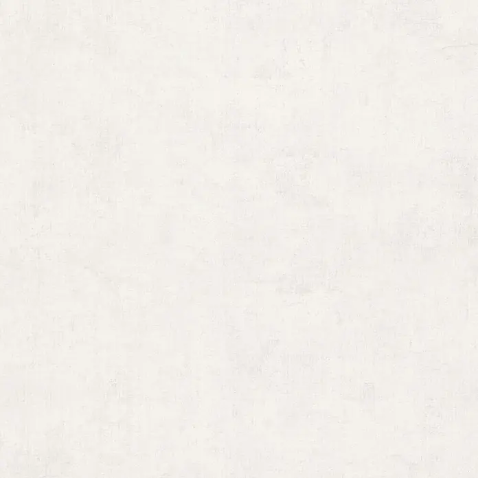 A.S. Création Nordic Feeling Vliestapete Uni - Grau-Weiß, Uni, 10,05 x 0,53 m - Helle, cremeweiße Texturoberfläche mit subtiler Webstruktur und leichten Abnutzungsspuren.