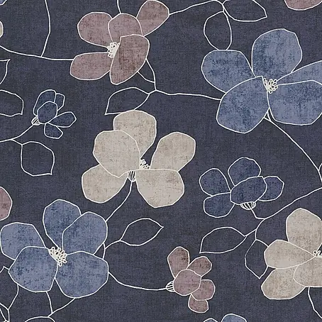 A.S. Création Nordic Feeling Vliestapete Floral