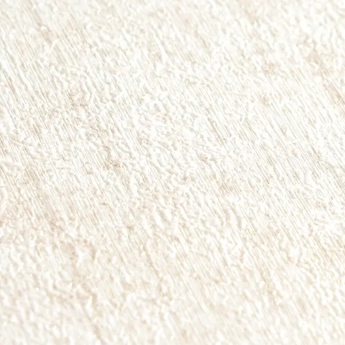 A.S. Création Metropolitan Stories Vibes & Styles Vliestapete Uni - Creme-Metallic, Uni, 10,05 x 0,53 m - Helle beige, stark strukturierte Oberfläche mit linearen und körnigen Mustern.