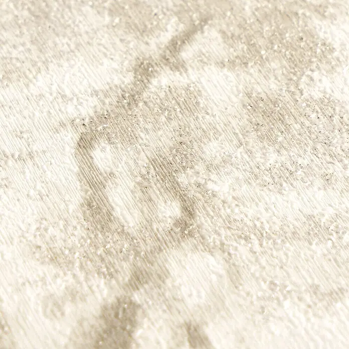 A.S. Création Metropolitan Stories Vibes & Styles Vliestapete Zweige - Beige-Creme, Floral, 10,05 x 0,53 m - Helle beige strukturierte Oberfläche mit feinen linearen Rillen und funkelnden Partikeln.