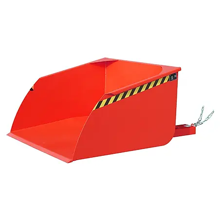 Bauer  Seitenkippschaufel Schaufel BSI 100, lackiert, Feuerrot