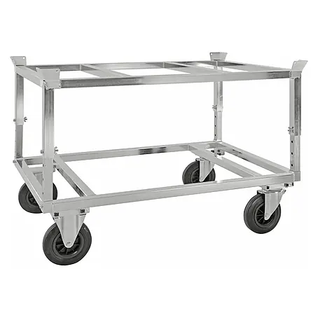 Kongamek  Palettenwagen Palettenwagen verzinkt und verschweißt, höhenverstellbar 700mm hoch mit B