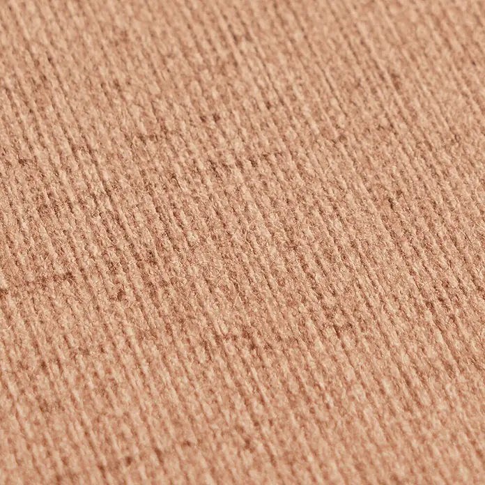 A.S. Création Metropolitan Stories Vibes & Styles Vliestapete Uni I - Rotbraun, Uni, 10,05 x 0,53 m - Nahaufnahme einer beigen, gerippten Strickstofftextur.