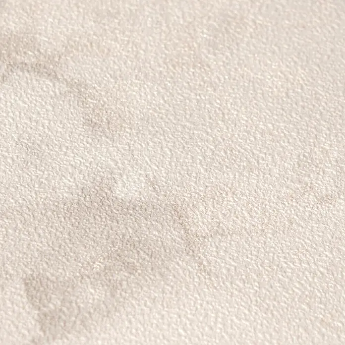 A.S. Création Pintwalls 3 Vliestapete Marmor - Creme-Weiß, Uni, 10,05 x 0,53 m - Helle beige Texturoberfläche mit feinem Körnchenmuster.