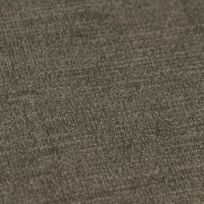 A.S. Création Cuba 2 Vliestapete Uni - Braun-Grau, Uni, 10,05 x 0,53 m - Strukturierte, bräunlich-graue Stoffoberfläche mit kurzen, dichten Schlaufen.