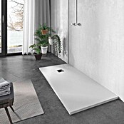 Plato de ducha Liso (L x An: 80 x 120 cm, Material compuesto, Blanco) | BAUHAUS