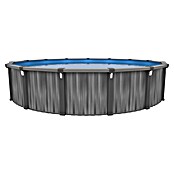 Stahlwand-Pool Pulsar (Grau, L x B: 3,66 x 3,66 m, Farbe Innenfolie Sand) | BAUHAUS